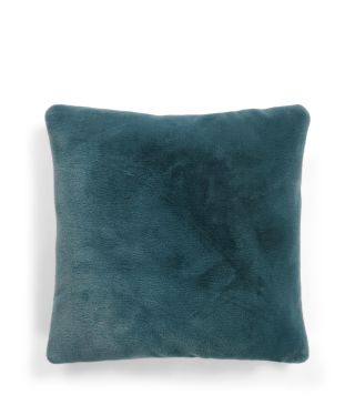 ESSENZA Furry Denim Dekokissen 50 x 50 cm