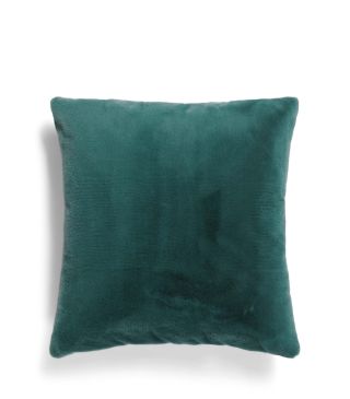 ESSENZA Furry Reef green Dekokissen 50 x 50 cm