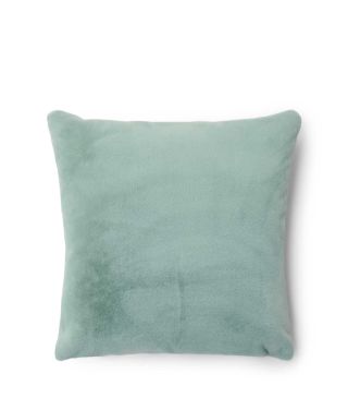 ESSENZA Furry Surf green Dekokissen 50 x 50 cm