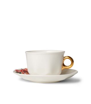 ESSENZA Gallery Off White Kaffeetasse & Untertasse 22 cl