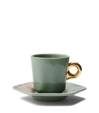 ESSENZA Gallery Stone green Espresso Tasse & Untertasse 9 cl