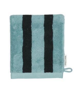 Marc O'Polo Heritage Aquamarine Waschhandschuhe 16 x 22 cm