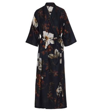 ESSENZA Jula Daffodils Reunited Schwarz Kimono M