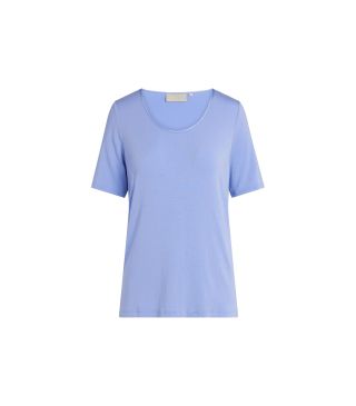 ESSENZA Julot Uni Lavendelblau Top Kurzarm L
