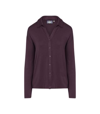 ESSENZA Kae Uni Plum wine Top Langarm L
