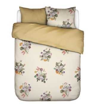 Essenza Laurine Vanilla Bettwäsche 2p set 200x200+2 Kissenbezüge