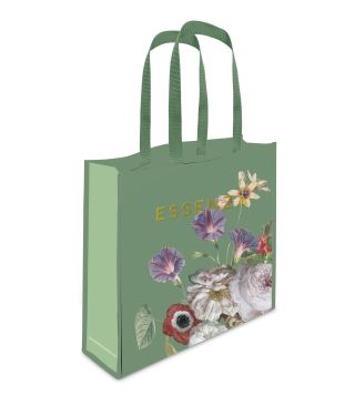 ESSENZA Laurine Shale green Shopper 45 x 12 x 35 cm