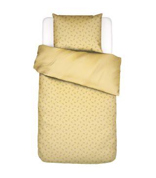 ESSENZA & CO Lily melody lemon yellow Bettwäsche 135 x 200 cm