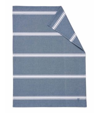 Marc O'Polo Lovon Smoke Blue Geschirrtuch 50 x 70 cm