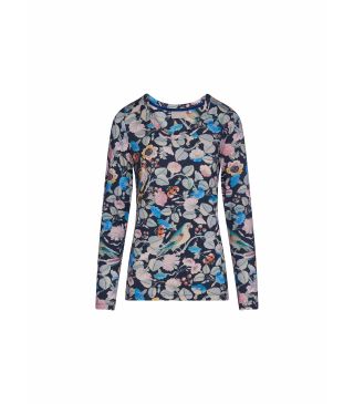 ESSENZA Luyza Aleste Slate grey Top Langarm XS