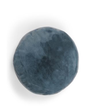 ESSENZA Mads Furry Denim Dekokissen 45 cm