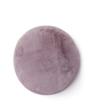 Essenza Mads Furry Pale purple Dekokissen 45 Round
