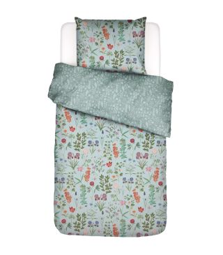 Essenza Marigold Pastel blue Bettwäsche 1p set 140x200+1 Kissenbezug (70x90)