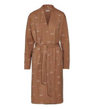 COVERS & CO Marle Booby trap Haselnussbraun Kimono S