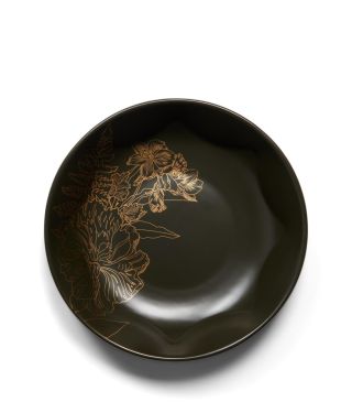 ESSENZA Masterpiece Dunkelgrün Pasta Plate 21 cm