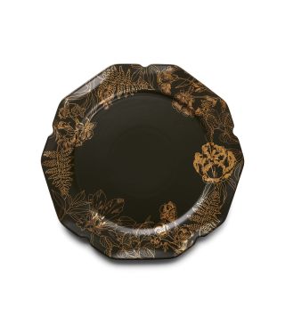 ESSENZA Masterpiece Dunkelgrün Servierplatte 34 cm