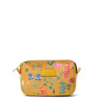 Essenza Megan Marigold Flower ochre Schminktasche 20x8x11