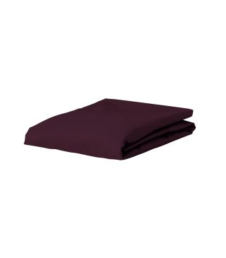 ESSENZA Minte Burgundy Spannbettlaken 80 x 200 cm