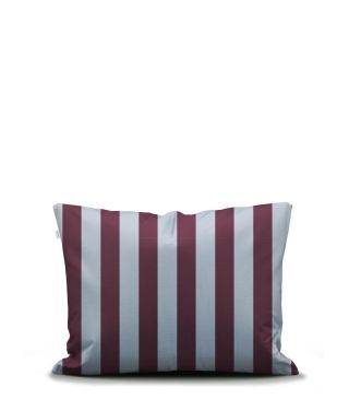 Essenza Minte Stripe Mauve wine - Ice blue  40 x 80 cm