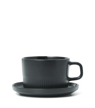 marc-o-polo Moments Anthrazit Coffee cup & saucer 20 cl
