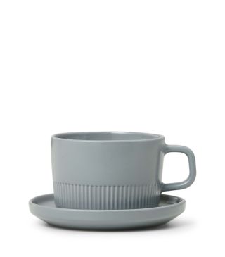 marc-o-polo Moments Soft Grey Coffee cup & saucer 20 cl