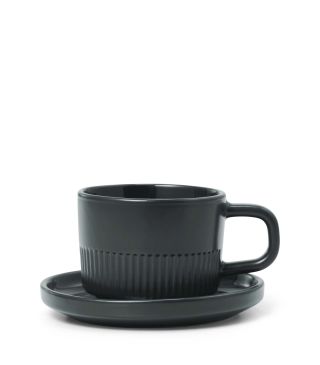 marc-o-polo Moments Anthrazit Espresso cup & saucer 10 cl