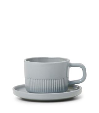 marc-o-polo Moments Soft Grey Espresso cup & saucer 10 cl