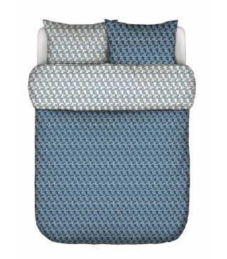 Marc O'Polo Monogram Space blue Bettwäsche 200 x 220 cm