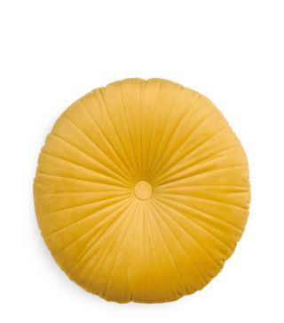 ESSENZA Naina Senfgelb Dekokissen 40 cm