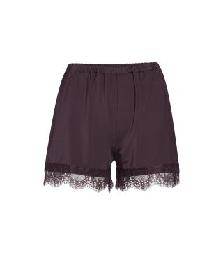 ESSENZA Natalie Uni Plum wine Shorts XS