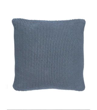 Marc O'Polo Nordic knit Smoke Blue Dekokissen 50 x 50 cm