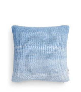 marc-o-polo Nordic knit melange Denim Dekokissen 50 x 50 cm
