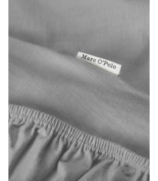 Marc O'Polo Premium Organic Jersey Hellgrau Spannbettlaken 90-100 x 200-220 cm