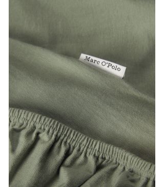 Marc O'Polo Premium Organic Jersey Soft Green Spannbettlaken 90-100 x 200-220 cm