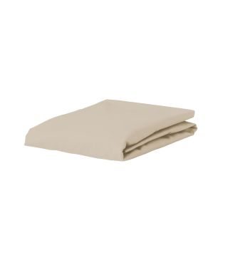 ESSENZA Premium Percale Cement Spannbettlaken 80 x 200 cm