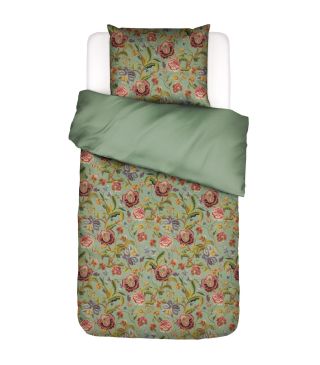 Essenza Rosanella Basil green  1p set 135x200+1 Kissenbezug