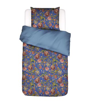 ESSENZA Roselina Ultra marine blue Bettwäsche 155 x 220 cm