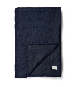 Marc O'Polo Soletta Dark Navy Plaid 150 x 200 cm