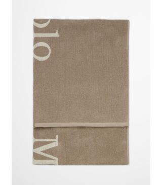 Marc O'Polo Statement Warm stone Badetuch 100 x 180 cm