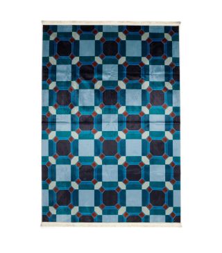 ESSENZA Teade Nightblue Teppich 120 x 180 cm