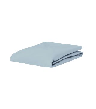 Essenza The Perfect Organic Jersey Eisblau Spannbettlaken 180-200 x 200-220 cm