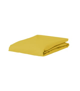 Essenza The Perfect Organic Jersey Senfgelb Spannbettlaken 140-160 x 200-220 cm