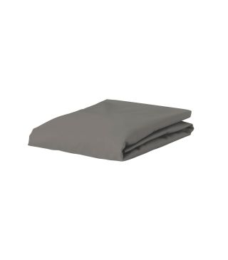 ESSENZA The Perfect Organic Jersey Steel Grey Topper 90-100 x 200-220 cm