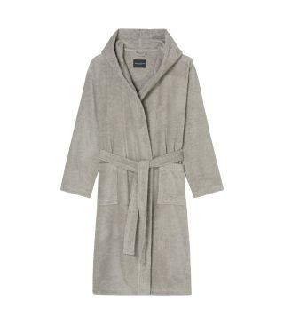 Marc O'Polo Timeless Men Grau Bademantel S