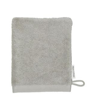 marc-o-polo Timeless Grau Waschhandschuhe 16 x 22 cm