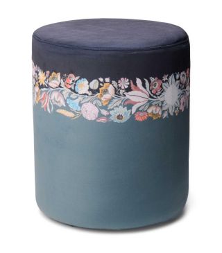 ESSENZA Veroniq Balsam green Samthocker 40 cm