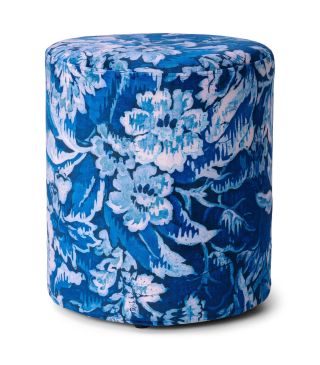 ESSENZA Yfke Cobalt blue Samthocker 40 cm