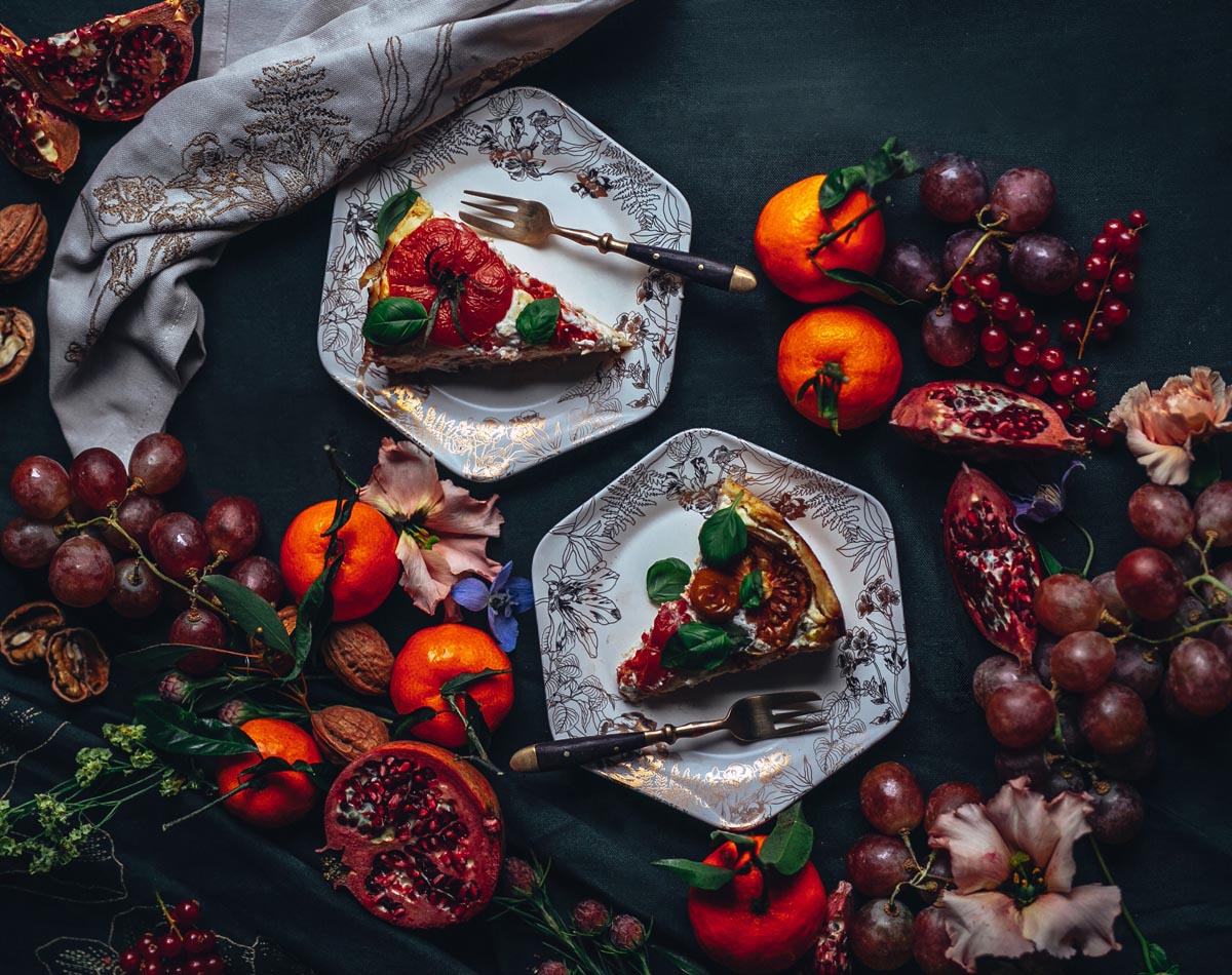 Rezept: Tomaten-Quiche mit Ricotta & Gruyère