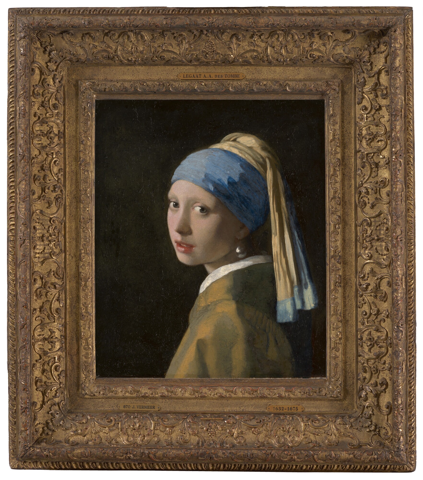 Das Mädchen mit dem Perlenohrring - Johannes Vermeer, um 1665