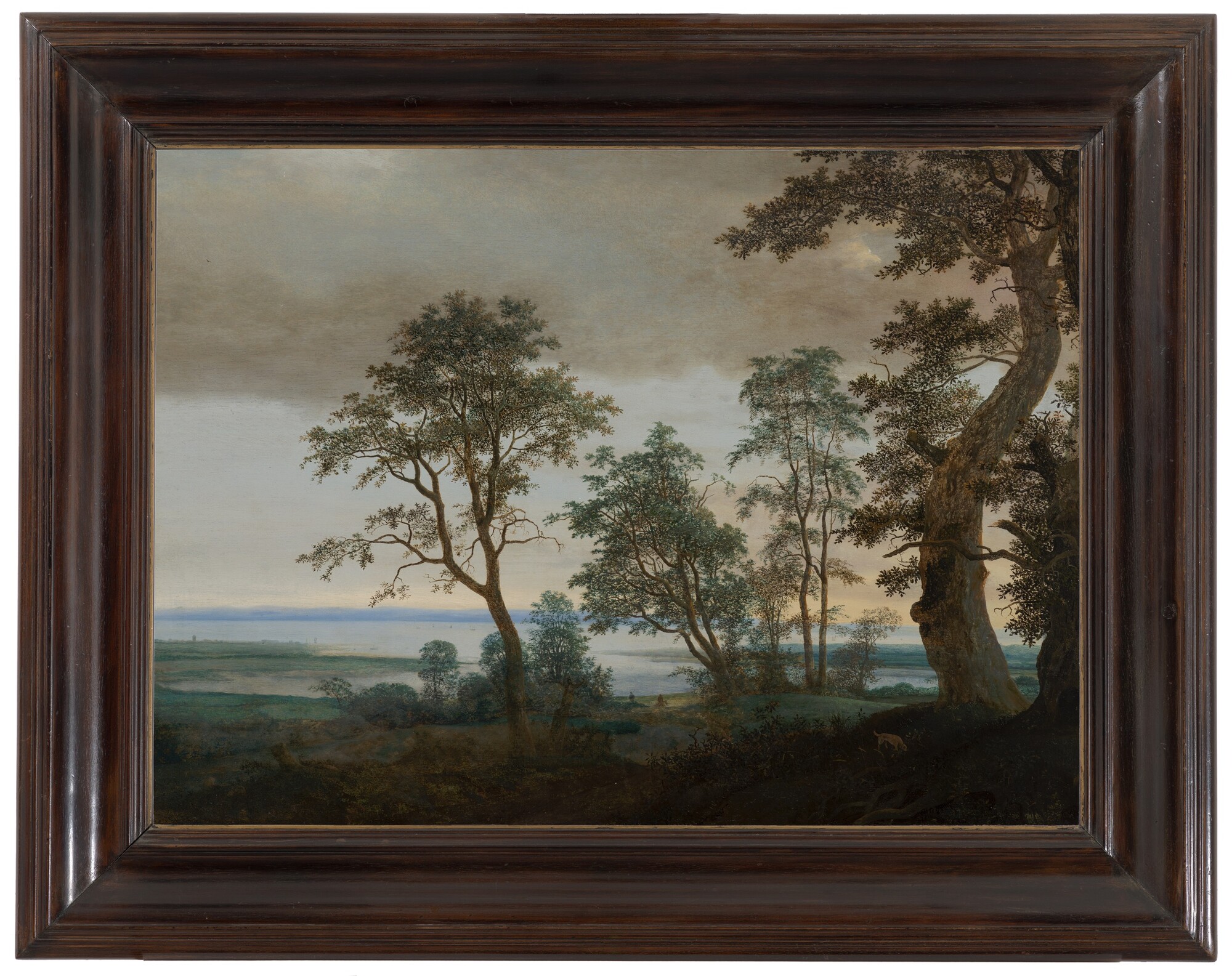 Flusslandschaft mit Bäumen - Cornelis Vroom, um 1638